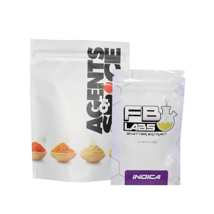 Dried Nuts FDA Approved Stand Up Zipper Bags Multiple Uses With Viewing Window