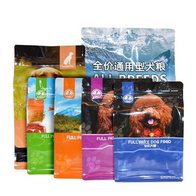 Pet   Kelb   Cat   Ikel   Ippakkjar   Lott   Qiegħ   Naħa   Gusset   Plastik   Ziplock   Basktijiet   5kg   10kg