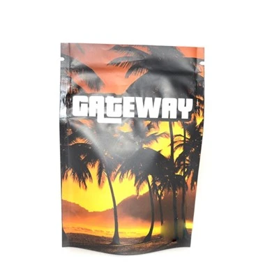 Basktijiet Ziplock Reżistenti għat-Tfal tal-Kannabis Mediċi Printed Custom